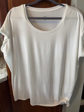 Champion White Tie-Hem Top